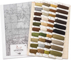 Набор для вышивания «Утро в сосновом лесу» - Фото 1