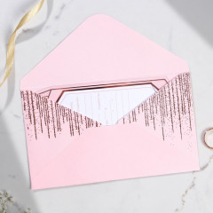 Приглашение на свадьбу с конвертом «Золотой дождь» - Фото 6