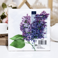 Набор салфеток бумажных «Сирень» - Фото 1