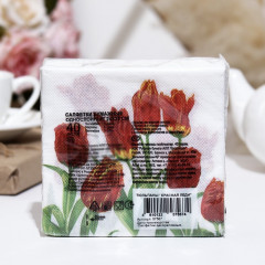 Набор салфеток бумажных «Тюльпаны. Красная леди» - Фото 1