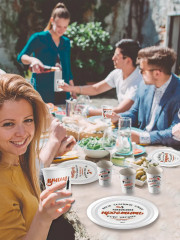 Набор тарелок одноразовых «Кто не пьет, тот не ест!» - Фото 2