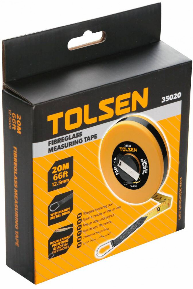 Рулетка геодезическая | TOLSEN tools | Фото 2
