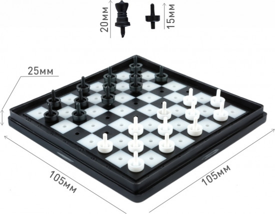 Игра настольная «Шашки, шахматы»