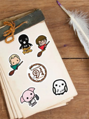 Набор наклеек виниловых «Гарри Поттер-1» - Фото 3