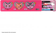 Пенал школьный «Пушистые друзья» - Фото 3