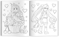 Раскраска «Аниме» - Фото 1