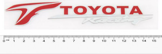 Эмблема «Toyota Racing»