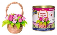 Набор для творчества «Тюльпаны в корзинке» - Фото 1