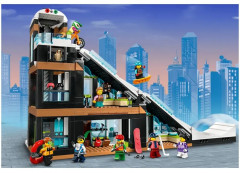 Конструктор City 60366 Горнолыжный курорт. Ski and Climbing Center - Фото 12