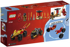 Конструктор Ninjago 71789 Машина Кая и мотоцикл Раса. Kai and Ras's Car and Bike Battle - Фото 3