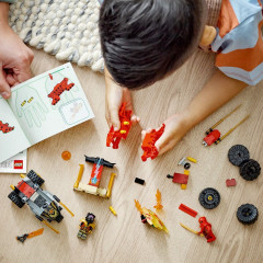 Конструктор Ninjago 71789 Машина Кая и мотоцикл Раса. Kai and Ras's Car and Bike Battle - Фото 5