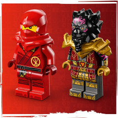 Конструктор Ninjago 71789 Машина Кая и мотоцикл Раса. Kai and Ras's Car and Bike Battle - Фото 8
