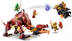 Конструктор Ninjago 71793 Лавовый дракон-трансформер. Heatwave Transforming Lava Dragon - Фото 12