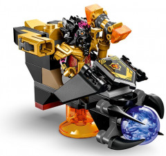 Конструктор Ninjago 71793 Лавовый дракон-трансформер. Heatwave Transforming Lava Dragon - Фото 16