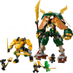 Конструктор Ninjago 71794 Роботы команды ниндзя Ллойда и Арин. Lloyd and Arin's Ninja Team Mechs - Фото 1