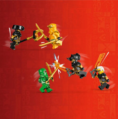 Конструктор Ninjago 71794 Роботы команды ниндзя Ллойда и Арин. Lloyd and Arin's Ninja Team Mechs - Фото 9