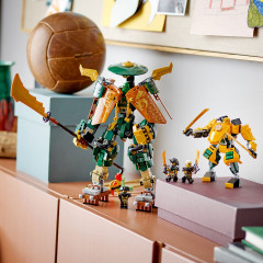 Конструктор Ninjago 71794 Роботы команды ниндзя Ллойда и Арин. Lloyd and Arin's Ninja Team Mechs - Фото 6