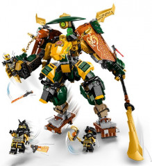 Конструктор Ninjago 71794 Роботы команды ниндзя Ллойда и Арин. Lloyd and Arin's Ninja Team Mechs - Фото 13