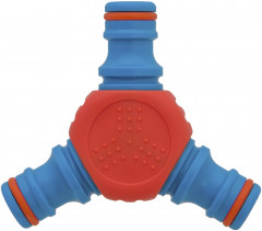 Тройник штуцерный под коннектор - Фото 1