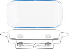 Мармит с крышкой на подставке - Фото 4