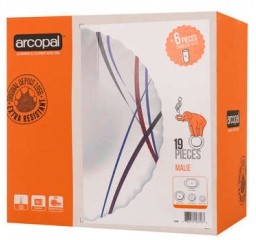 Сервиз столовый Malie Arcopal (19 предметов)