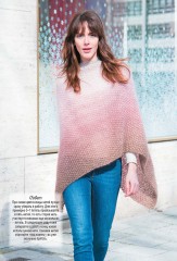 Стильные пончо и кейпы: Вяжем спицами - Фото 4