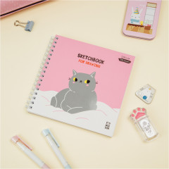 Скетчбук «Серый комочек» - Фото 1