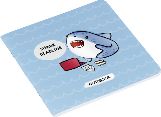 Книжка записная «Shark deadline»