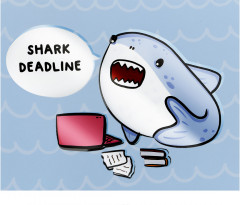 Книжка записная «Shark deadline» - Фото 5