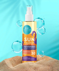 Спрей для тела солнцезащитный гиалуроновый SPF 30 - Фото 1