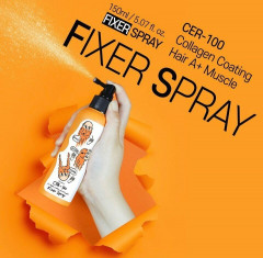Спрей для волос фиксирующий с коллагеном «Collagen Coating Hair A+ Muscle Fixer Spray» - Фото 4