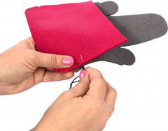 Набор для шитья сумочки из фетра «Мишка» - Фото 9