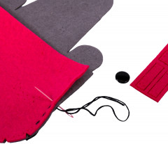 Набор для шитья сумочки из фетра «Мишка» - Фото 10