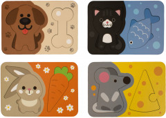 Пазл деревянный «Кто что ест?» - Фото 5