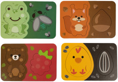 Пазл деревянный «Кто что ест?» - Фото 2