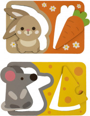 Пазл деревянный «Кто что ест?» - Фото 7