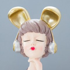 Лампа настольная «Девушка в наушниках» - Фото 3