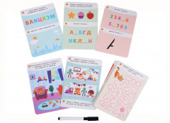 Айфолика. Набор карточек развивающих «Готовимся к школе. Развиваем логику и смекалку» - Фото 1