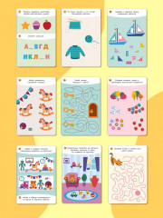 Айфолика. Набор карточек развивающих «Готовимся к школе. Развиваем логику и смекалку» - Фото 3