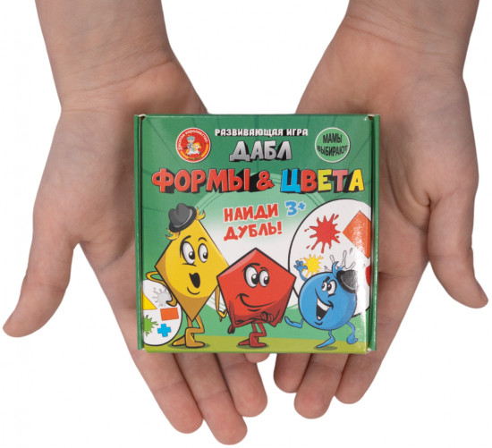 Игра настольная «Формы и цвета»