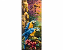 Раскраска по номерам. Триптих «Пирамида народа Мая» - Фото 1