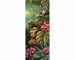 Раскраска по номерам. Триптих «Пирамида народа Мая» - Фото 3