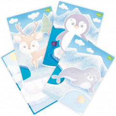 Раскраска многоразовая водная «Северные животные» - Фото 1