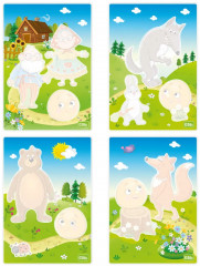 Раскраска многоразовая водная «Колобок» - Фото 1