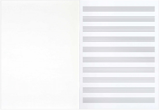 Тетрадь для нот «Плейлист»