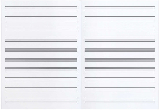 Тетрадь для нот «Плейлист»