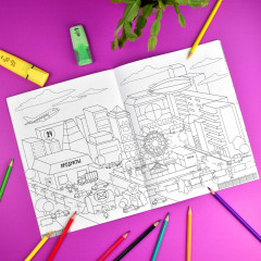 Раскраска «Строим дом» - Фото 2