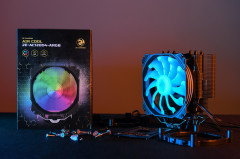 Кулер для процессора Gaming Air Cool AC120D4-ARGB - Фото 13