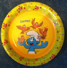 Набор бумажных тарелок «Смурфики» - Фото 2