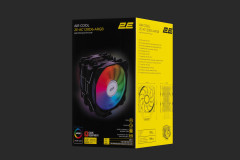 Кулер для процессора Gaming Air Cool AC120D6-ARGB - Фото 8